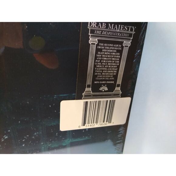 Drab Majesty The Demonstration Pink Color Vinyl LP Record Post-Punk Goth Ltd 500 - Picture 4 of 4